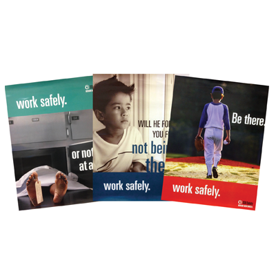 Work Safely Poster Series (set of 8)