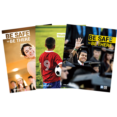 Be Safe to Be There Poster Series (set of 8)